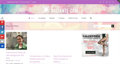 Desktop Screenshot of estoyradiante.com
